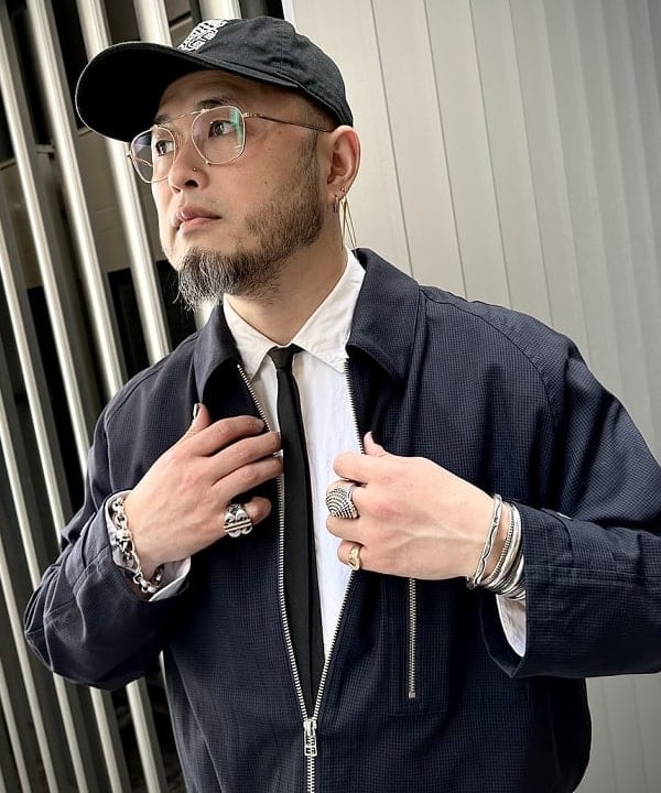 林 義人さんの「BEAMS PLUS / REG Collar 120/3 Broad Classic Fit」を使ったコーディネート
