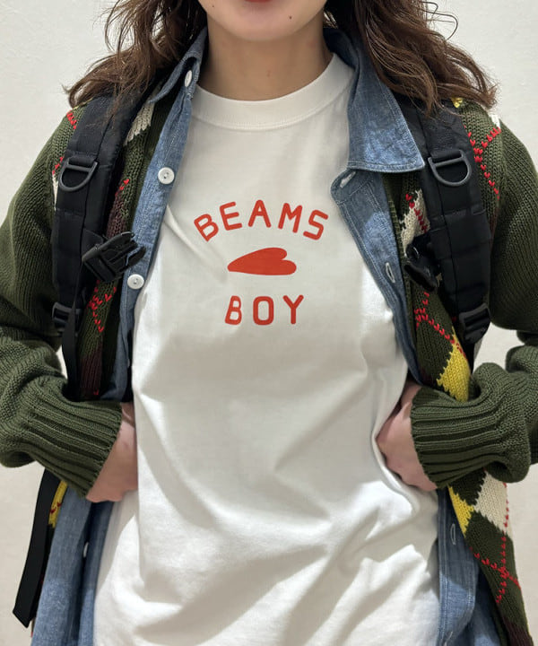 サワイさんの「BEAMS WOMEN｜【別注】BUZZ RICKSON'S / シャンブレー ロングスリーブ シャツ」を使ったコーディネート