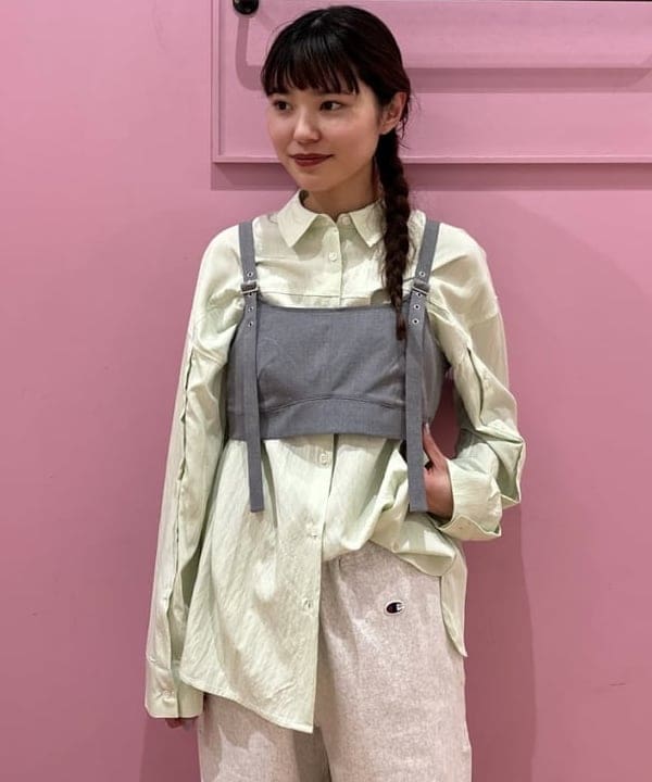 佐々木 南美さんの「BEAMS WOMEN｜Ray BEAMS / ベルテッド ビスチェ」を使ったコーディネート