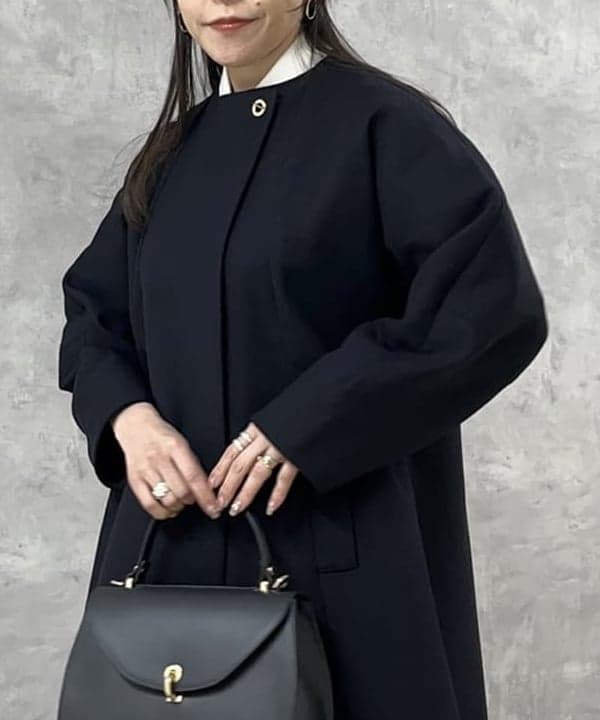 関 桂子さんの「BEAMS WOMEN｜GIANNI NOTARO / 別注 フラップ ハンドバッグ」を使ったコーディネート