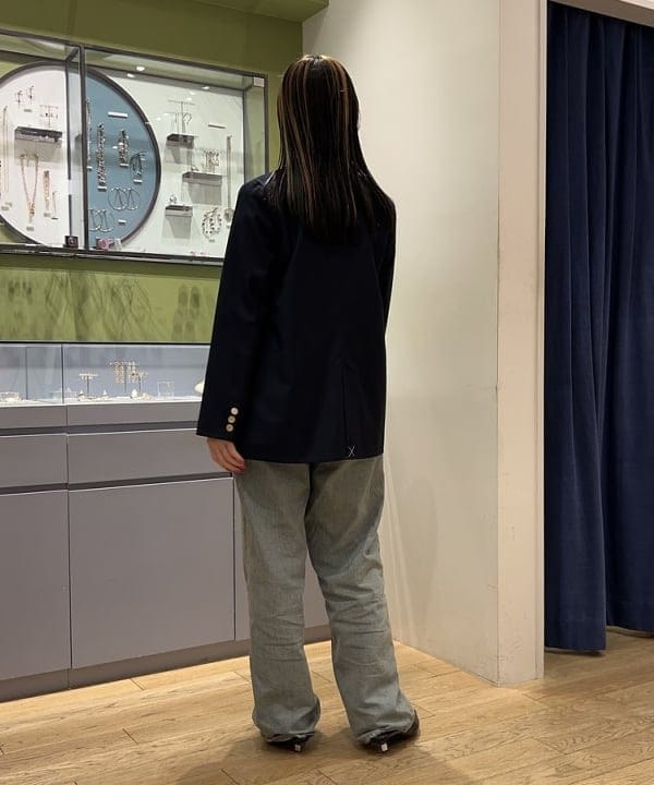 ayaneさんの「BEAMS WOMEN｜テレコ リブ クルーネック トップス」を使ったコーディネート