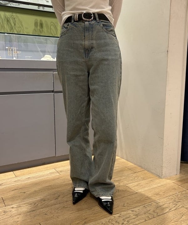 ayaneさんの「BEAMS WOMEN｜テレコ リブ クルーネック トップス」を使ったコーディネート