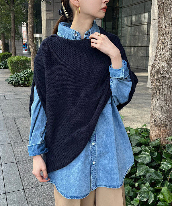 shibataさんの「BEAMS WOMEN｜AK+1 / マルチウェイ カーディガン」を使ったコーディネート