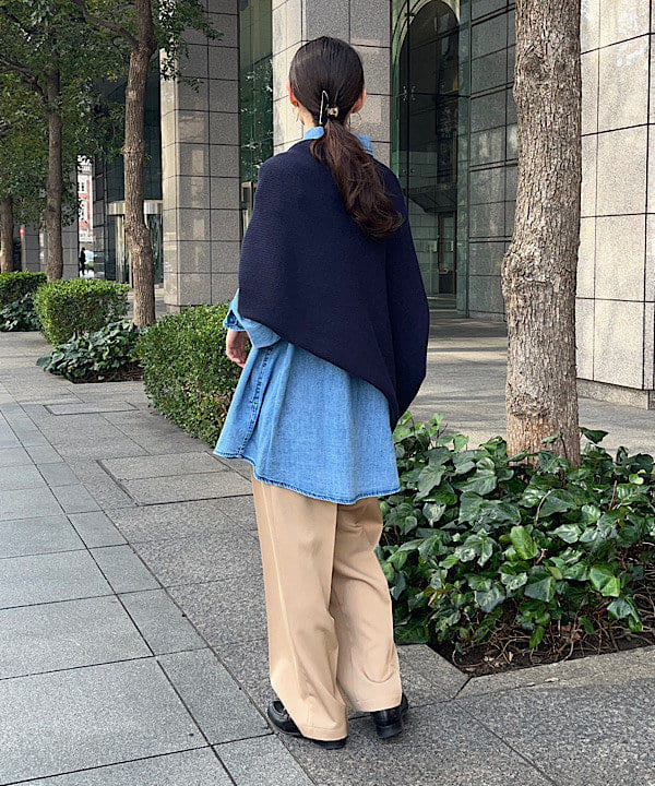 shibataさんの「BEAMS WOMEN｜AK+1 / マルチウェイ カーディガン」を使ったコーディネート