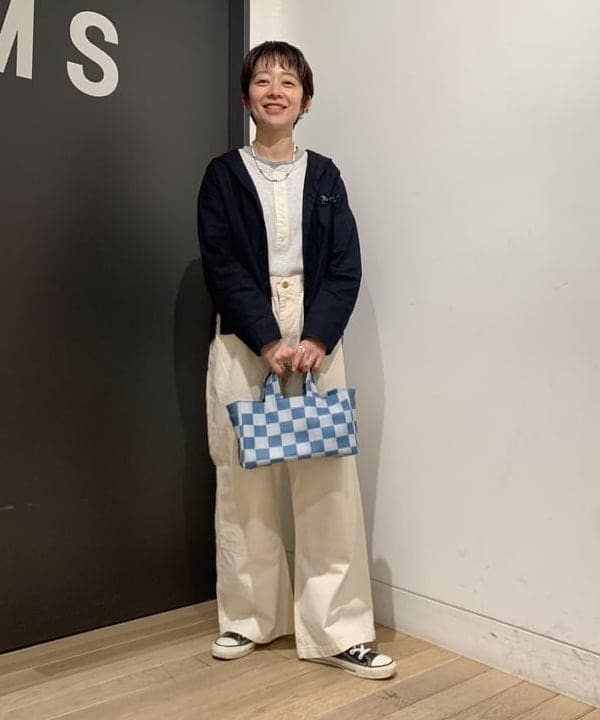 矢野(青木)優香さんの「BEAMS WOMEN｜」を使ったコーディネート
