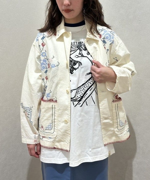 サワイさんの「BEAMS WOMEN｜maturely / Fake Leather Work Skirt」を使ったコーディネート