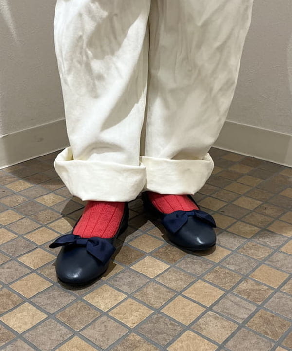 るーたまさんの「BEAMS WOMEN｜BEAMS BOY / コットン アクリル Vネック カーディガン」を使ったコーディネート