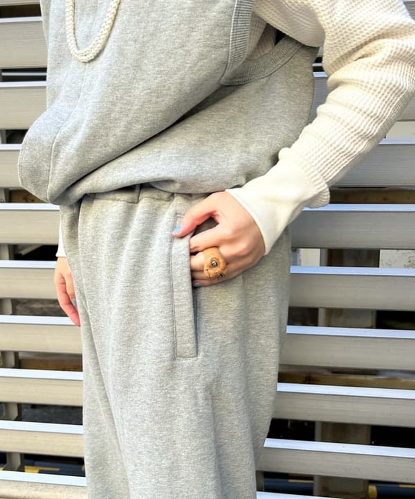 まつむさんの「BEAMS WOMEN｜コットン サーマル クルーネック ロングスリーブ Tシャツ」を使ったコーディネート