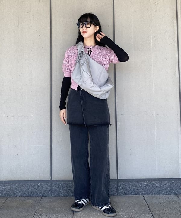 マツド ユメカさんの「BEAMS WOMEN｜BOUSSOLE &times; Ray BEAMS / 別注 ショート スリーブ カーディガン」を使ったコーディネート