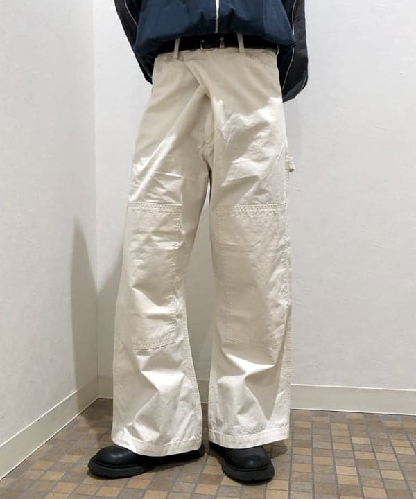 はるひむさんの「BEAMS WOMEN｜Lee × maturely / 別注 Twill Double Knee Painter Pants」を使ったコーディネート