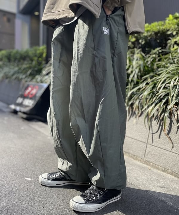 Needles - needles 24ss H.D ヒザデルパンツ studious 別注 黒 L