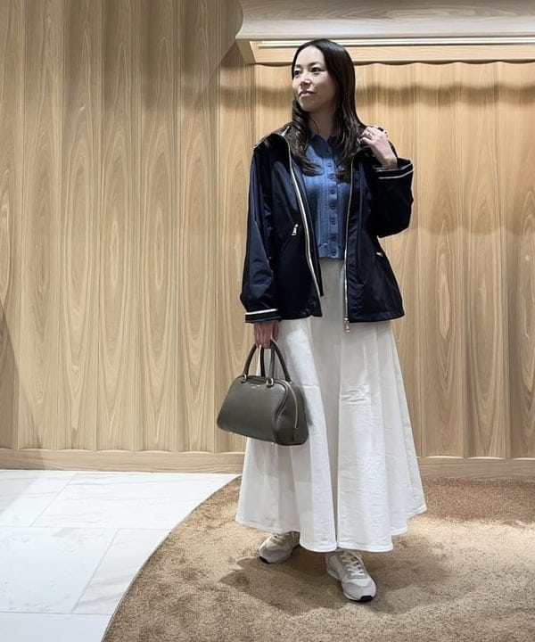 関 桂子さんの「BEAMS WOMEN｜MR MITTENS / THEO レースポロニット」を使ったコーディネート