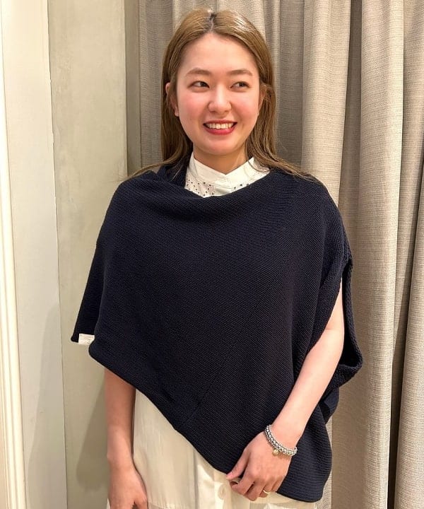 千田 静香さんの「BEAMS WOMEN｜AK+1 / マルチウェイ カーディガン」を使ったコーディネート