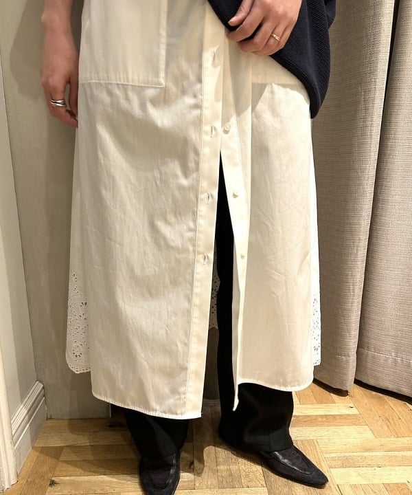 千田 静香さんの「BEAMS WOMEN｜AK+1 / マルチウェイ カーディガン」を使ったコーディネート
