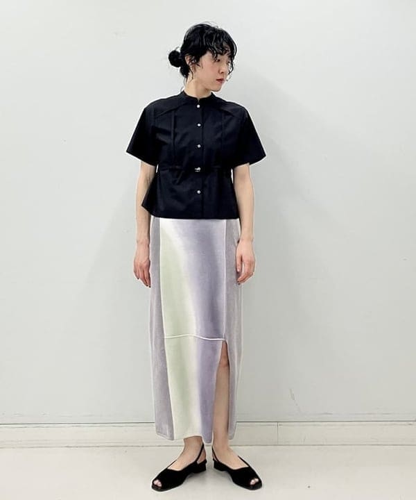 kigoさんの「BEAMS WOMEN｜RBS / バック オープン ハーネス シャツ」を使ったコーディネート