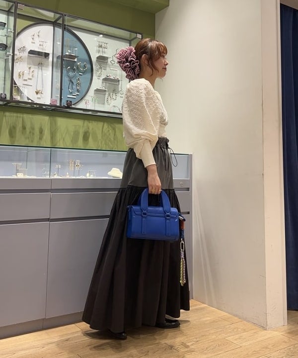 渡邊 舞さんの「BEAMS WOMEN｜RBS / 配色 ギャザー スカート」を使ったコーディネート