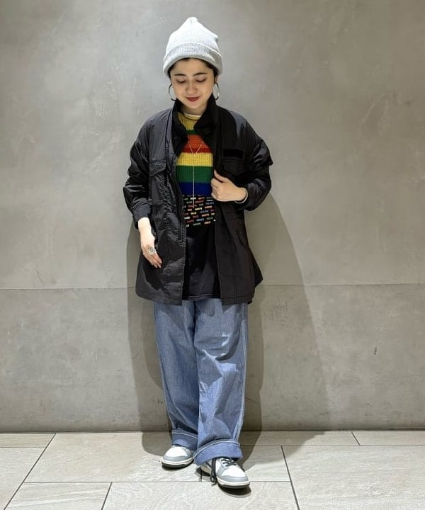吉野 多恵さんの「BEAMS WOMEN｜BEAMS BOY / フライス 1cm ボーダー」を使ったコーディネート