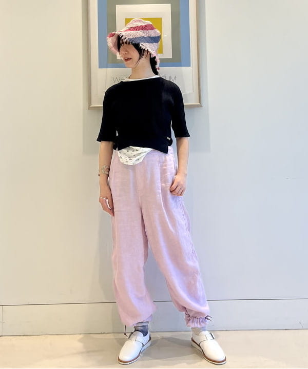にしだてさんの「BEAMS WOMEN｜【別注】Paraboot / ADRIATIC 23SS」を使ったコーディネート