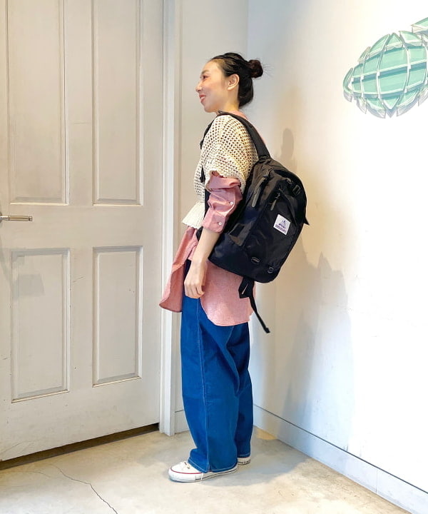 おのすさんの「BEAMS WOMEN｜BEAMS BOY / ポリエステルリネン ビッグ シャツワンピース」を使ったコーディネート