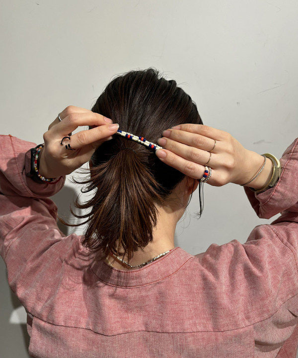 おはぎ(萩原)さんの「BEAMS WOMEN｜BEAMS BOY / オーバーオール プリントポーチ」を使ったコーディネート