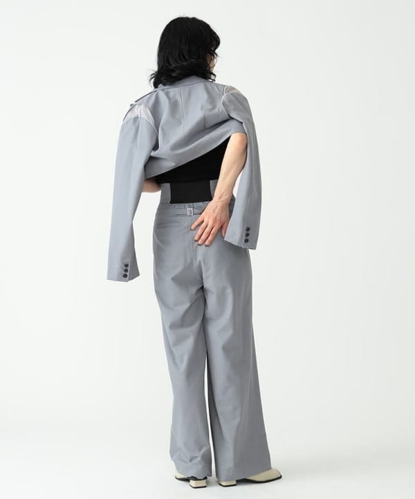 kigoさんの「BEAMS WOMEN｜RBS / アシメ タック タンクトップ」を使ったコーディネート