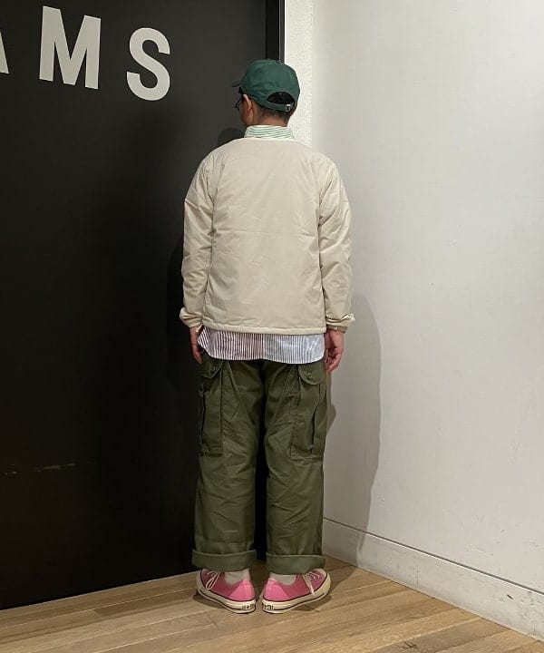 土田 達也さんの「BEAMS WOMEN｜【別注】BUZZ RICKSON'S / ポプリン アーミーパンツ」を使ったコーディネート