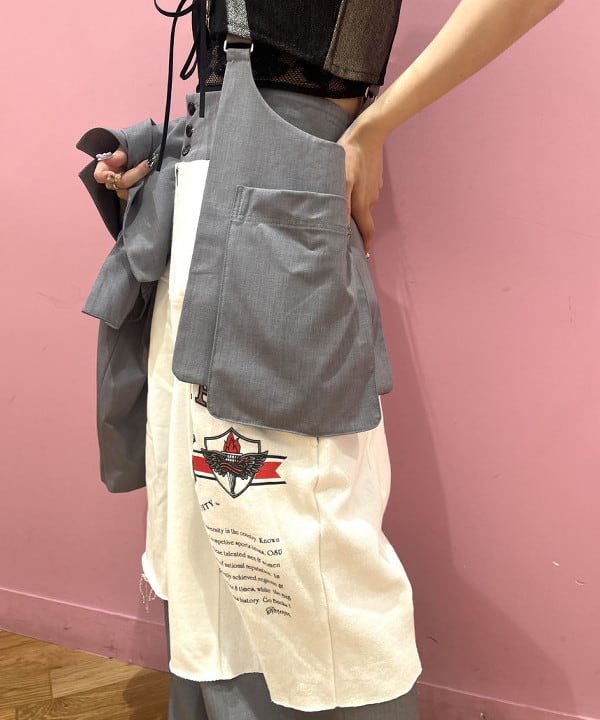 コスゲさんの「BEAMS WOMEN｜Ray BEAMS / ポインテッド ベルト ミュール」を使ったコーディネート