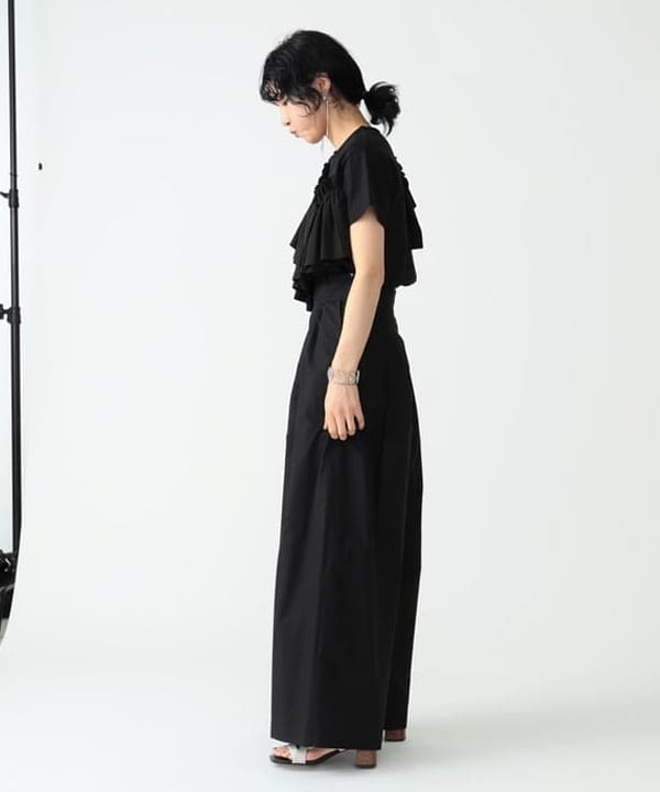 kigoさんの「BEAMS WOMEN｜RBS / タック ボリューム パンツ」を使ったコーディネート