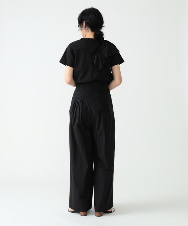 kigoさんの「BEAMS WOMEN｜RBS / タック ボリューム パンツ」を使ったコーディネート