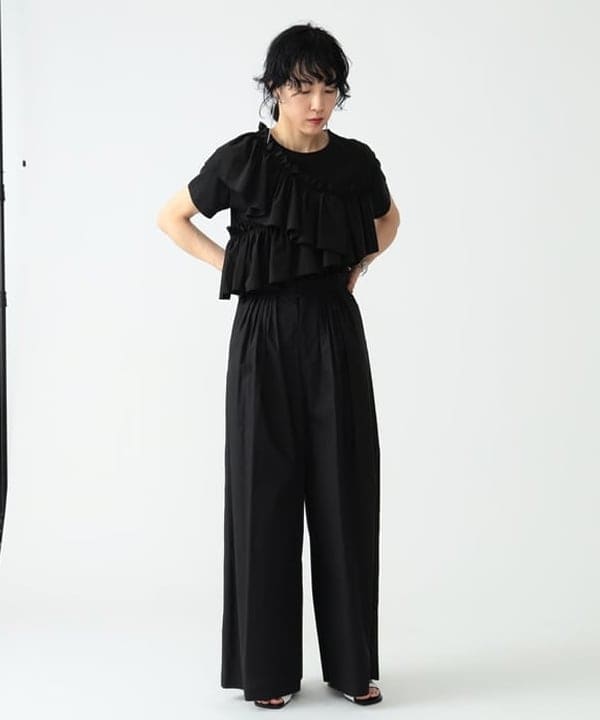 kigoさんの「BEAMS WOMEN｜RBS / タック ボリューム パンツ」を使ったコーディネート