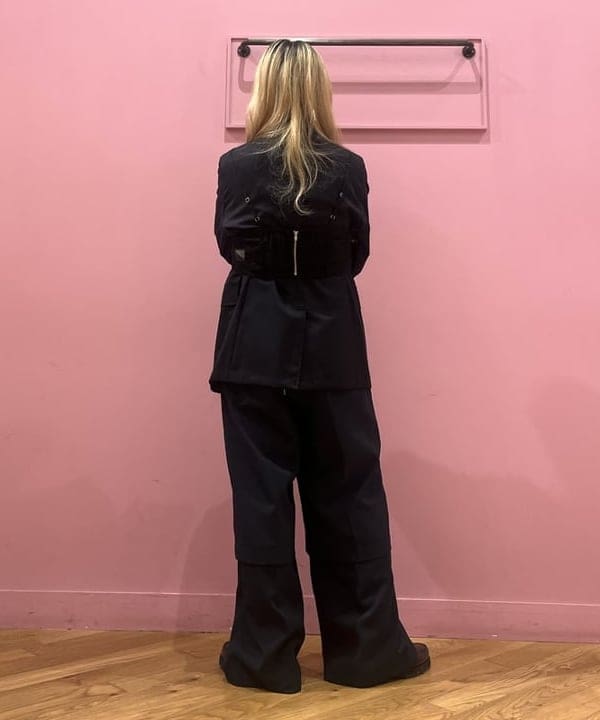 コスゲさんの「BEAMS WOMEN｜3B Blazer Combat Wool」を使ったコーディネート