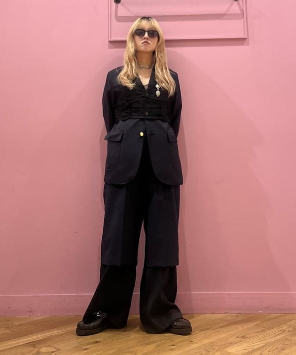 コスゲさんの「BEAMS WOMEN｜3B Blazer Combat Wool」を使ったコーディネート