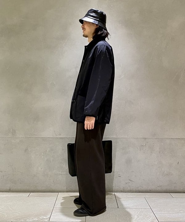 りゅうりゅうさんの「BEAMS WOMEN｜BEAMS / レザー バケットハット」を使ったコーディネート