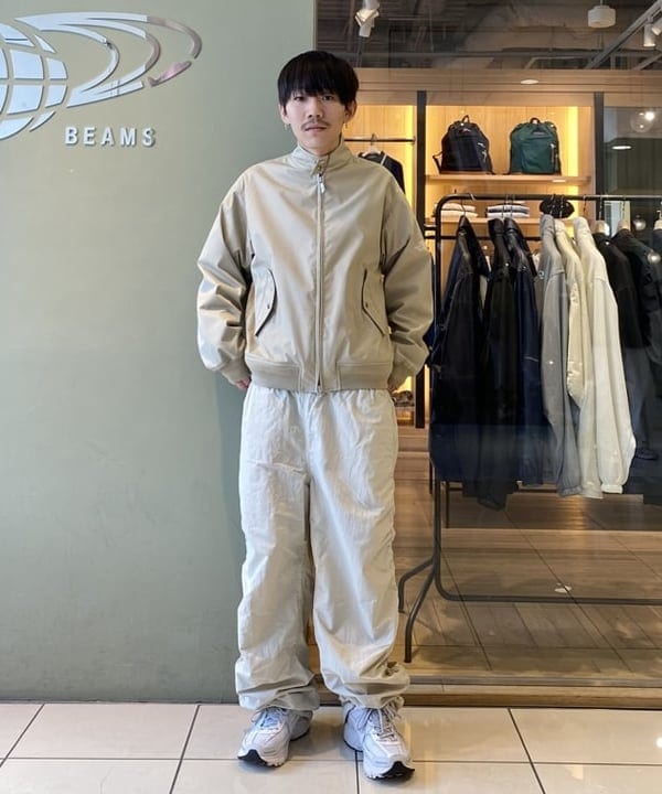 井上 隆司さんの「BEAMS WOMEN｜ルーズ クルーネック サーマル」を使ったコーディネート