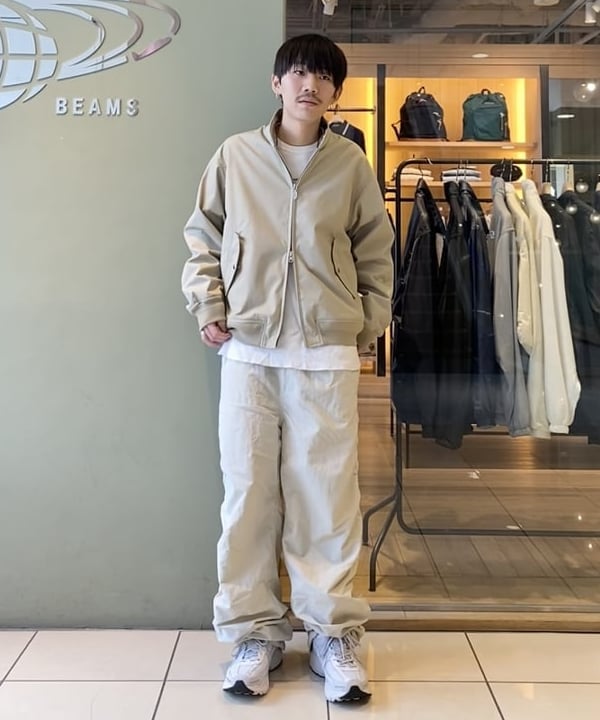 井上 隆司さんの「BEAMS WOMEN｜ルーズ クルーネック サーマル」を使ったコーディネート