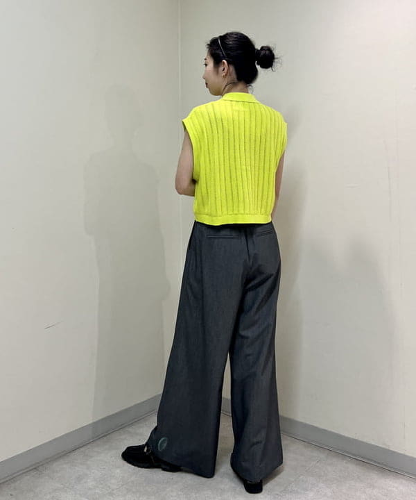 中丸　栞さんの「BEAMS WOMEN｜MR MITTENS / THEO レースポロニット」を使ったコーディネート