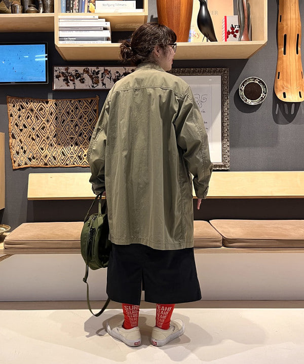 かわい みづきさんの「BEAMS WOMEN｜【別注】BRIEFING / ヘルメット バッグ」を使ったコーディネート