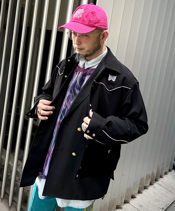 林 義人さんの「BEAMS PLUS / 4ボタン ダブルブレステッド ブレザー Autumn/Winter」を使ったコーディネート