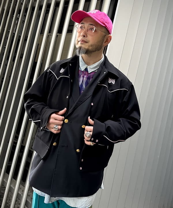 林 義人さんの「BEAMS PLUS / 4ボタン ダブルブレステッド ブレザー Autumn/Winter」を使ったコーディネート