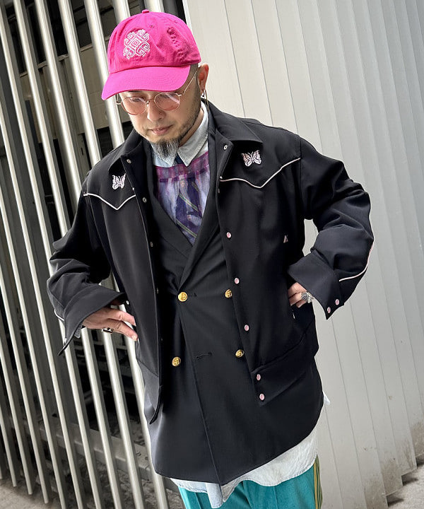 林 義人さんの「BEAMS PLUS / 4ボタン ダブルブレステッド ブレザー Autumn/Winter」を使ったコーディネート