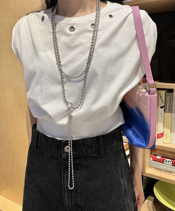 マツド ユメカさんの「BEAMS WOMEN｜Ray BEAMS / デニム スカート セット パンツ」を使ったコーディネート