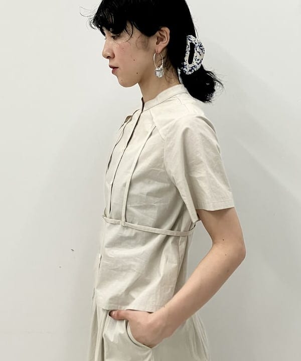 kigoさんの「BEAMS WOMEN｜RBS / タック ボリューム パンツ」を使ったコーディネート