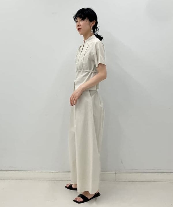 kigoさんの「BEAMS WOMEN｜RBS / タック ボリューム パンツ」を使ったコーディネート