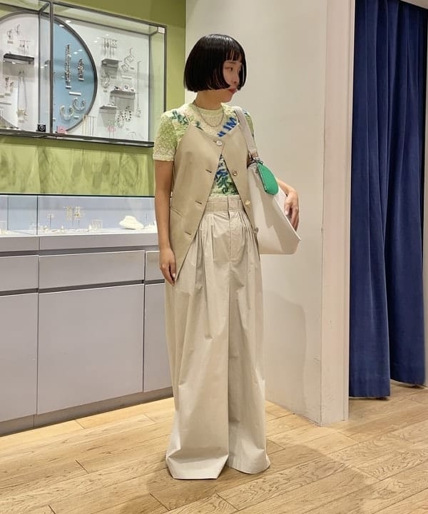 キホさんの「BEAMS WOMEN｜RBS / ビッグ トートバッグ」を使ったコーディネート