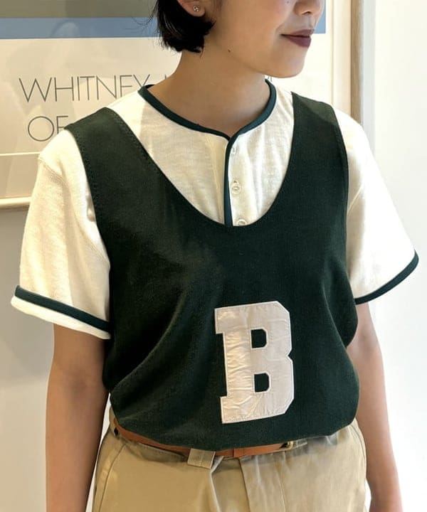 葵さんの「BEAMS WOMEN｜ナンバリング タンク」を使ったコーディネート