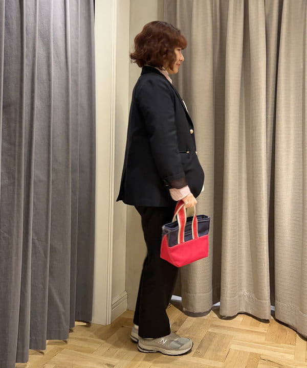 まつむさんの「BEAMS WOMEN｜L.L.Bean × BEAMS PLUS ＆ BEAMS BOY / Deep Bottom Deluxe Boat and Tote Mini」を使ったコーディネート
