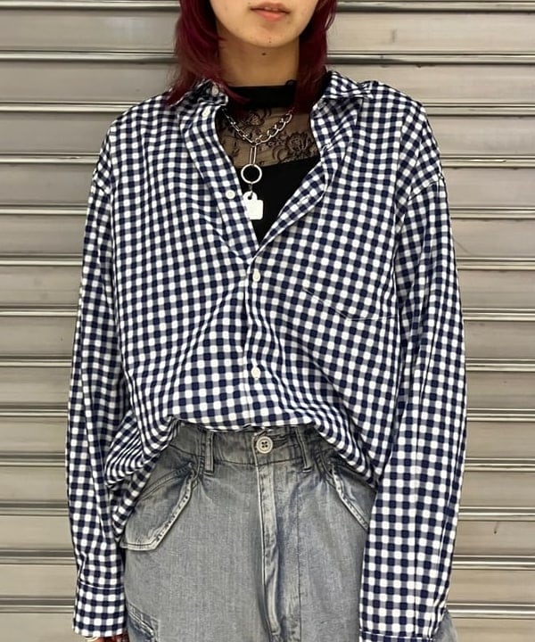 シマダリツコさんの「BEAMS WOMEN｜Ray BEAMS / ストレッチ レース ハイネック トップス」を使ったコーディネート