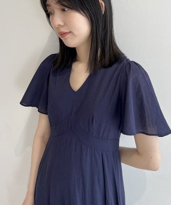 山田 千遥さんの「BEAMS WOMEN｜【別注】MARIHA / せせらぎのワンピース」を使ったコーディネート
