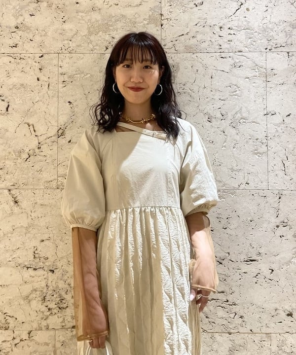 SAEさんの「BEAMS WOMEN｜RBS / チュール コード クルーネック トップス」を使ったコーディネート