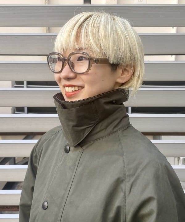みりさんの「BEAMS WOMEN｜Barbour / OVERSIZE PEACHED BEADALE CASUAL JACKET」を使ったコーディネート